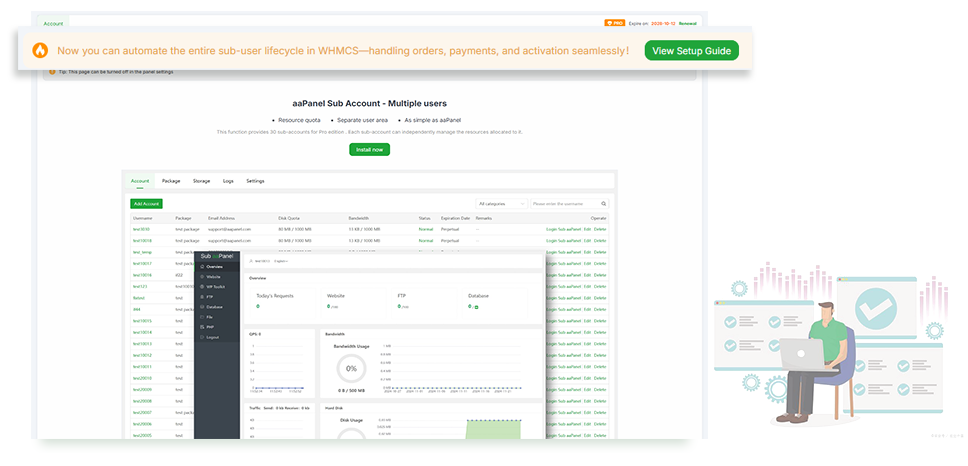 Seamless WHMCS Automation img